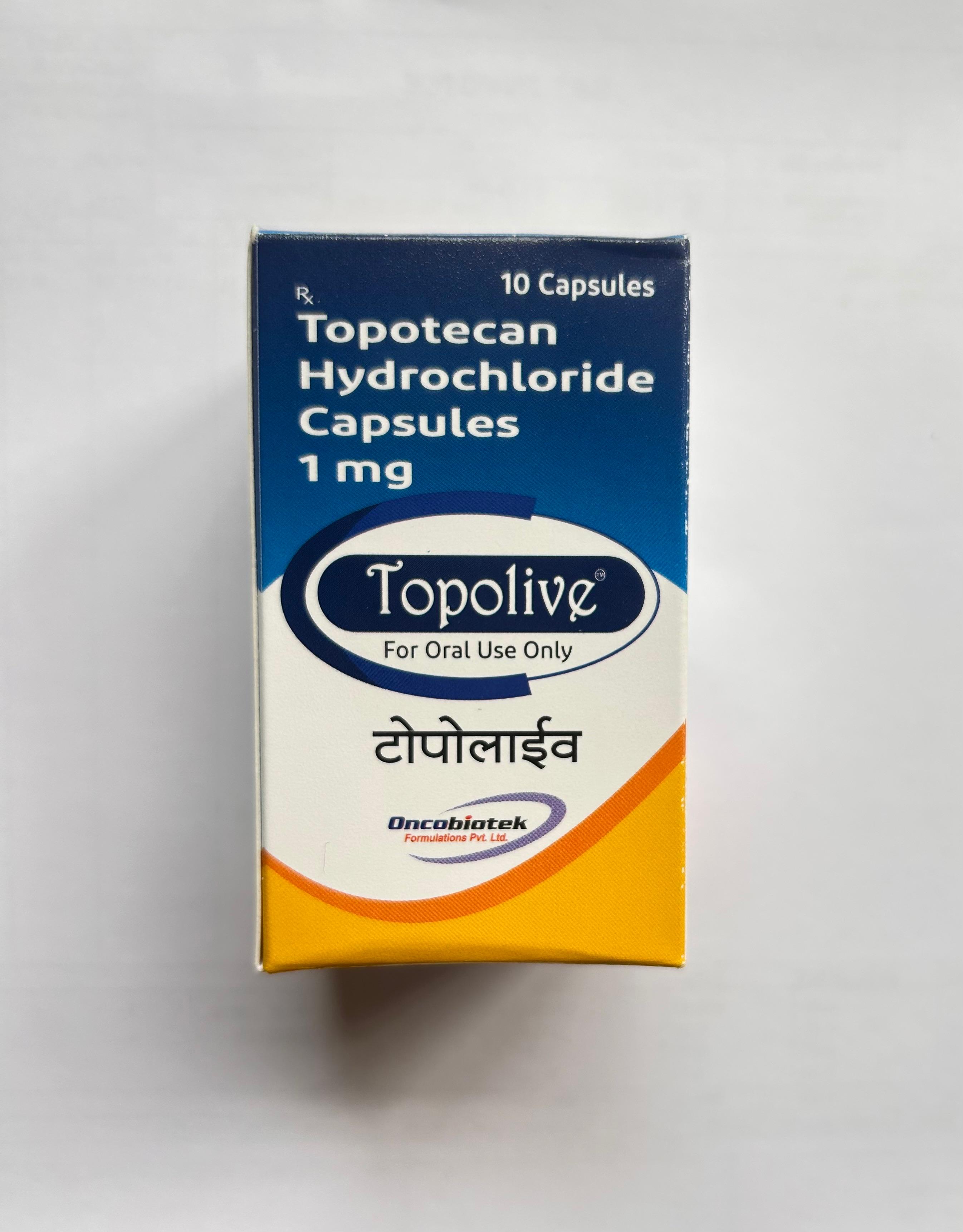 Topolive 1mg Capsule used to treat multiple cancers