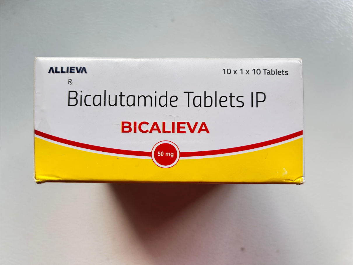 Bicalieva 50mg Tablet is used to treat advanced prostate cancer.