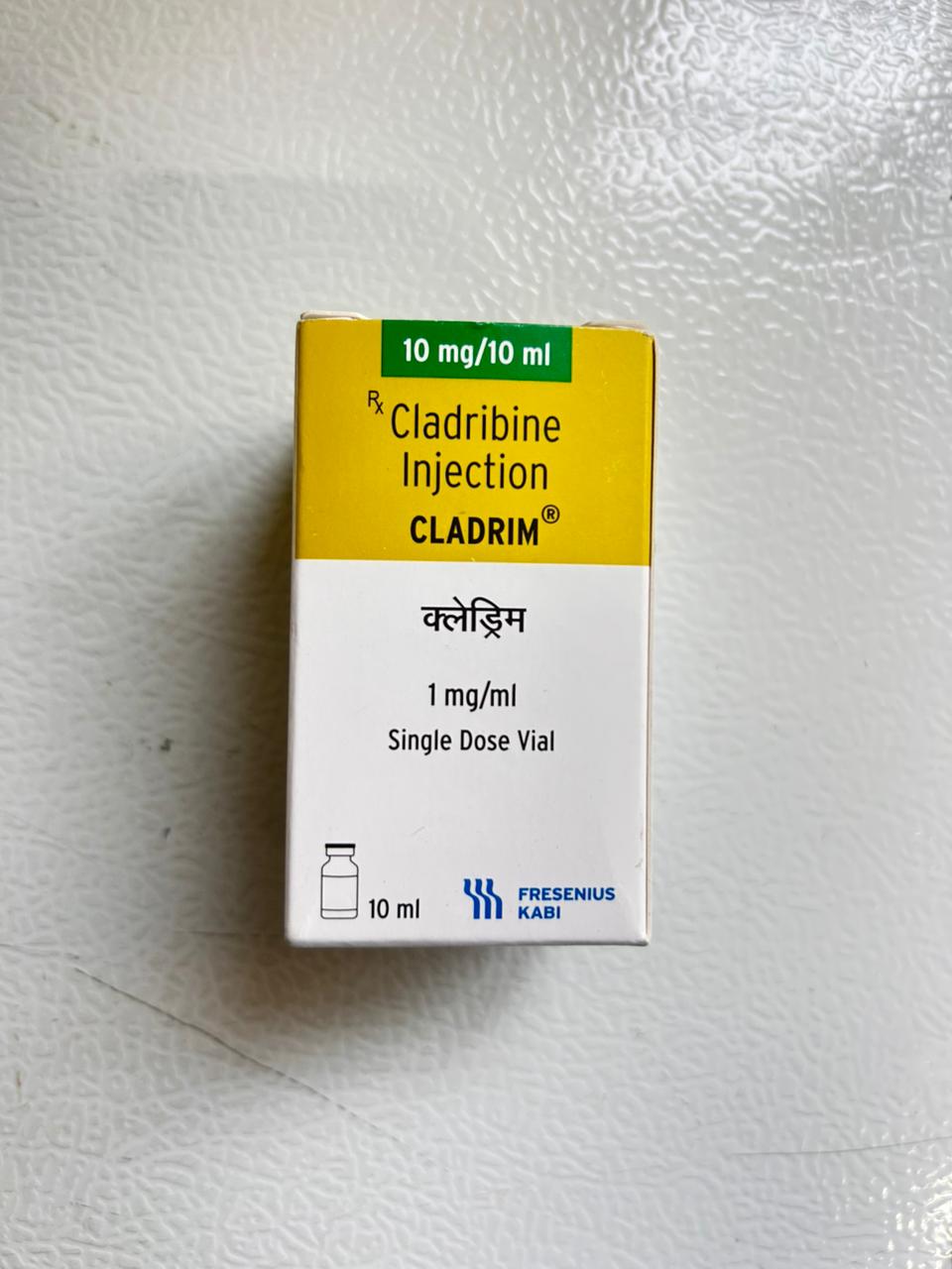 Cladrim 10mg Injection is used mainly to treat hematologic diseases.