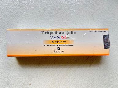 Darberel 40mcg Injection is used to treat Anemia.