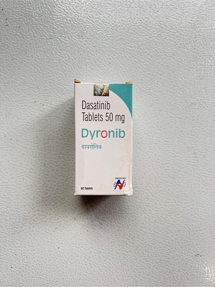 Dyronib 50mg Tablet is used to treat chronic myeloid leukaemia.