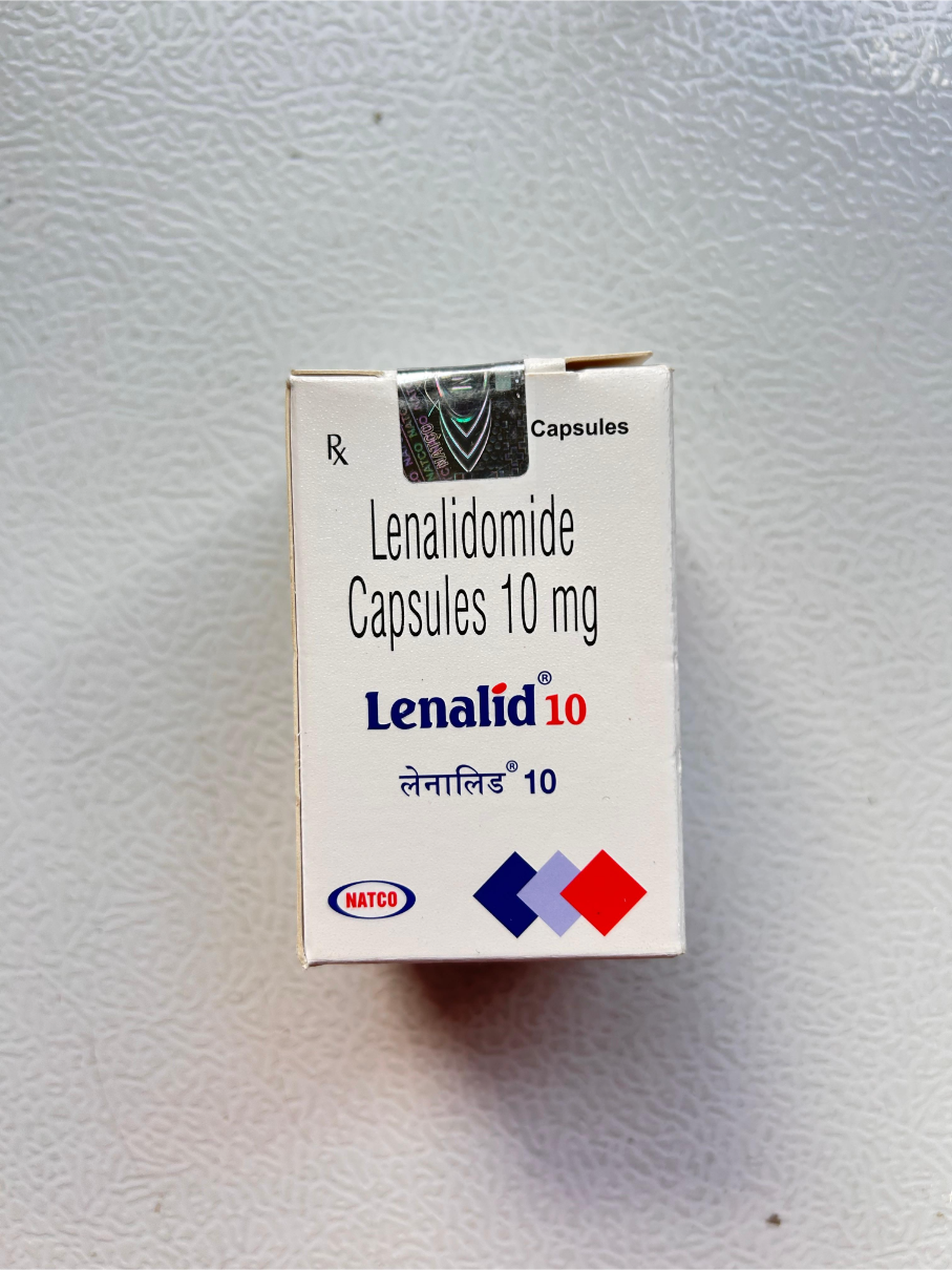 Lenalid 10mg Capsule is used in the treatment of multiple myeloma.