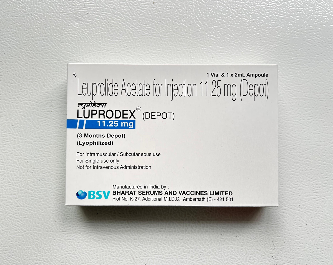 Luprodex Depot 11.25mg Injection is used for Prostate cancer.