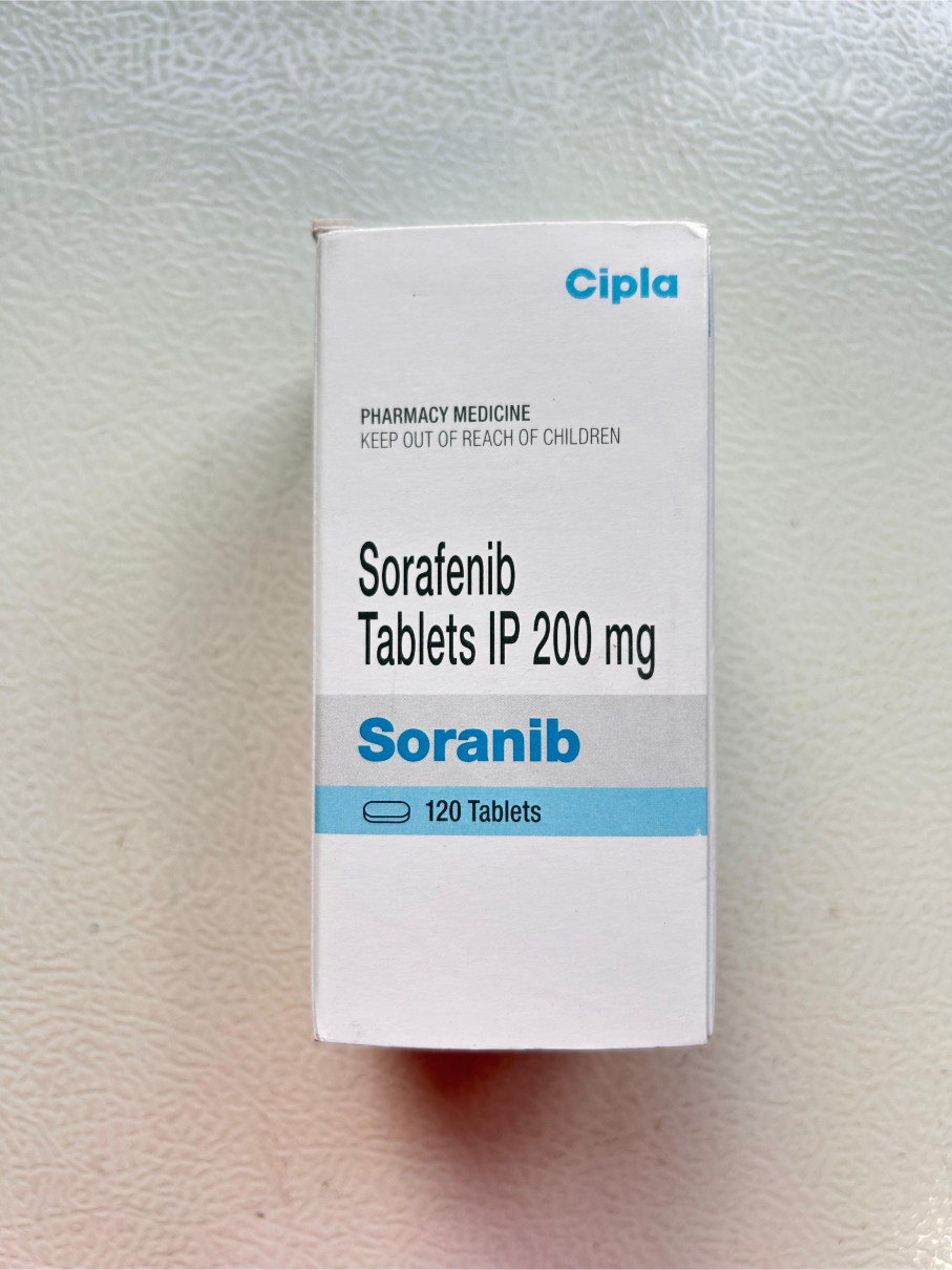 Soranib 200mg Tablet 120’s is used to treat liver, kidney, and thyroid cancers.